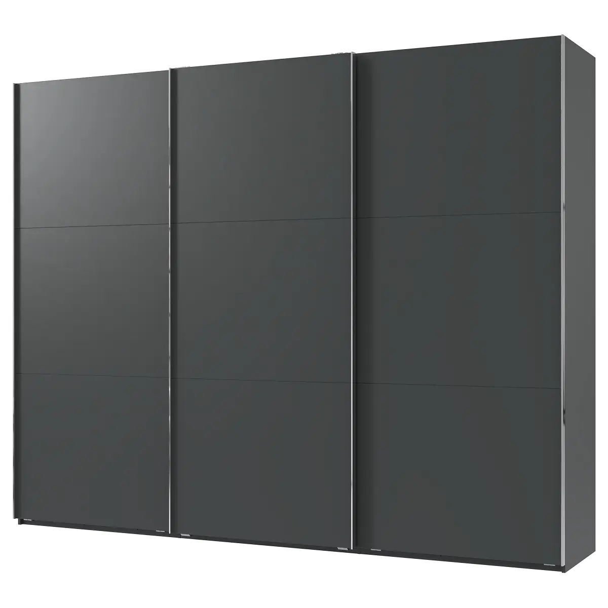 Schwebetürenschrank Level36 236 cm Typ B 300cm Grau/Graphit