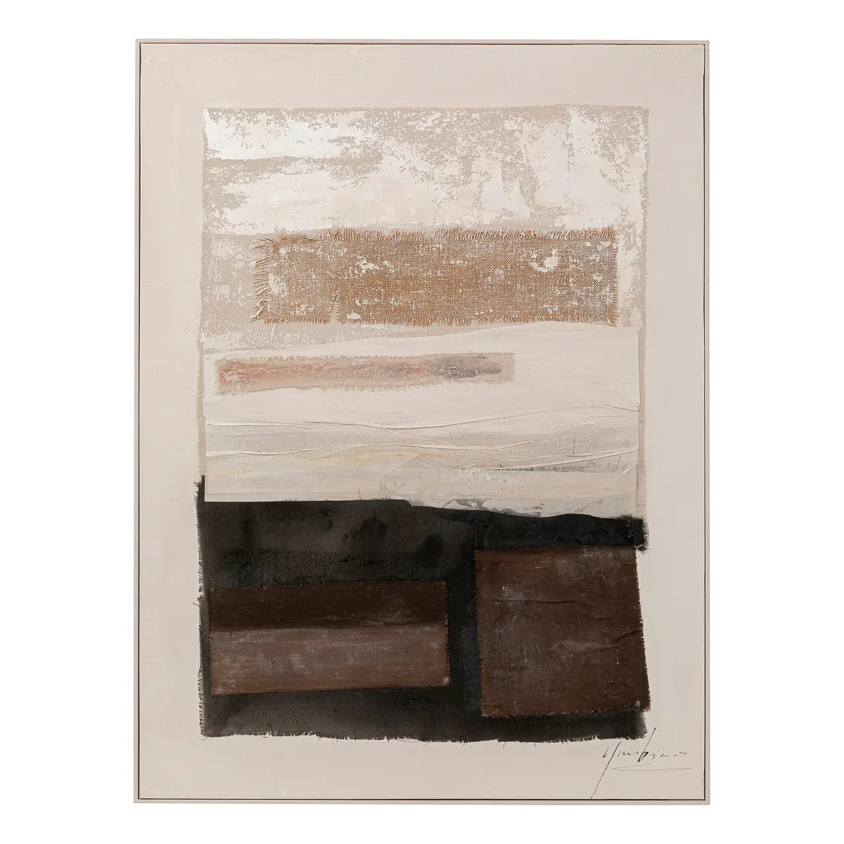 Kare Design Leinwandbild Lontano | Mehrfarbig