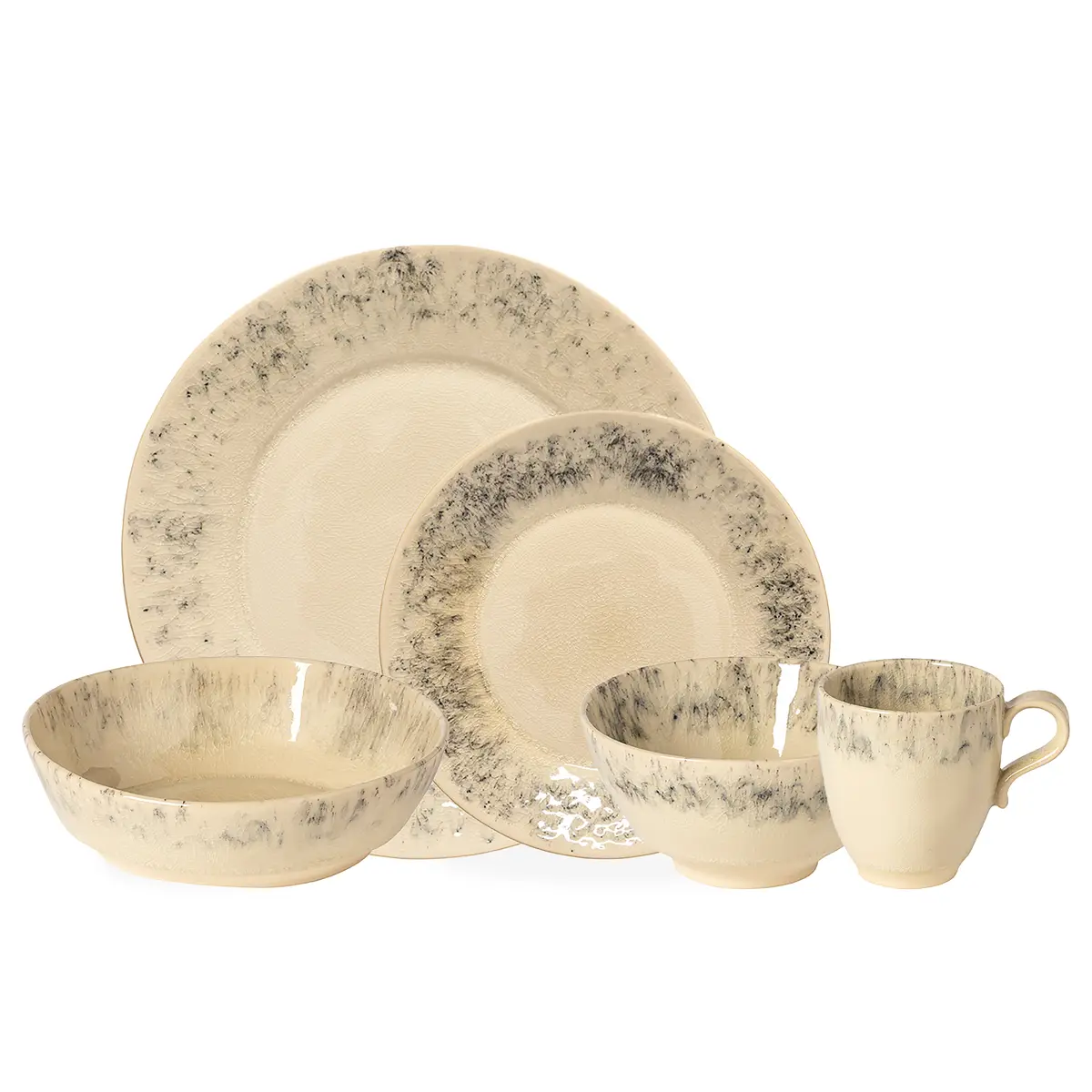 Costa Nova Kombiservice Madeira 5-teilig | Beige