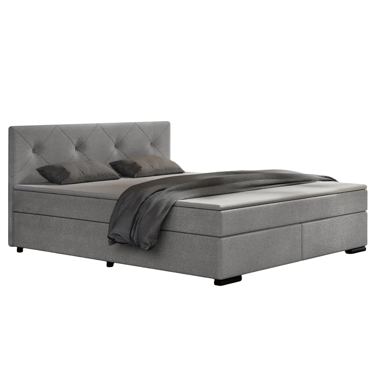 loftscape Boxspring-/Familienbett Rheem Typ C 160 x 220cm Webstoff