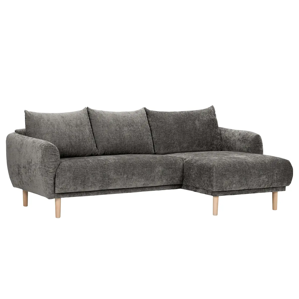 Fredriks Ferda Ecksofa mit Longchair | Grau