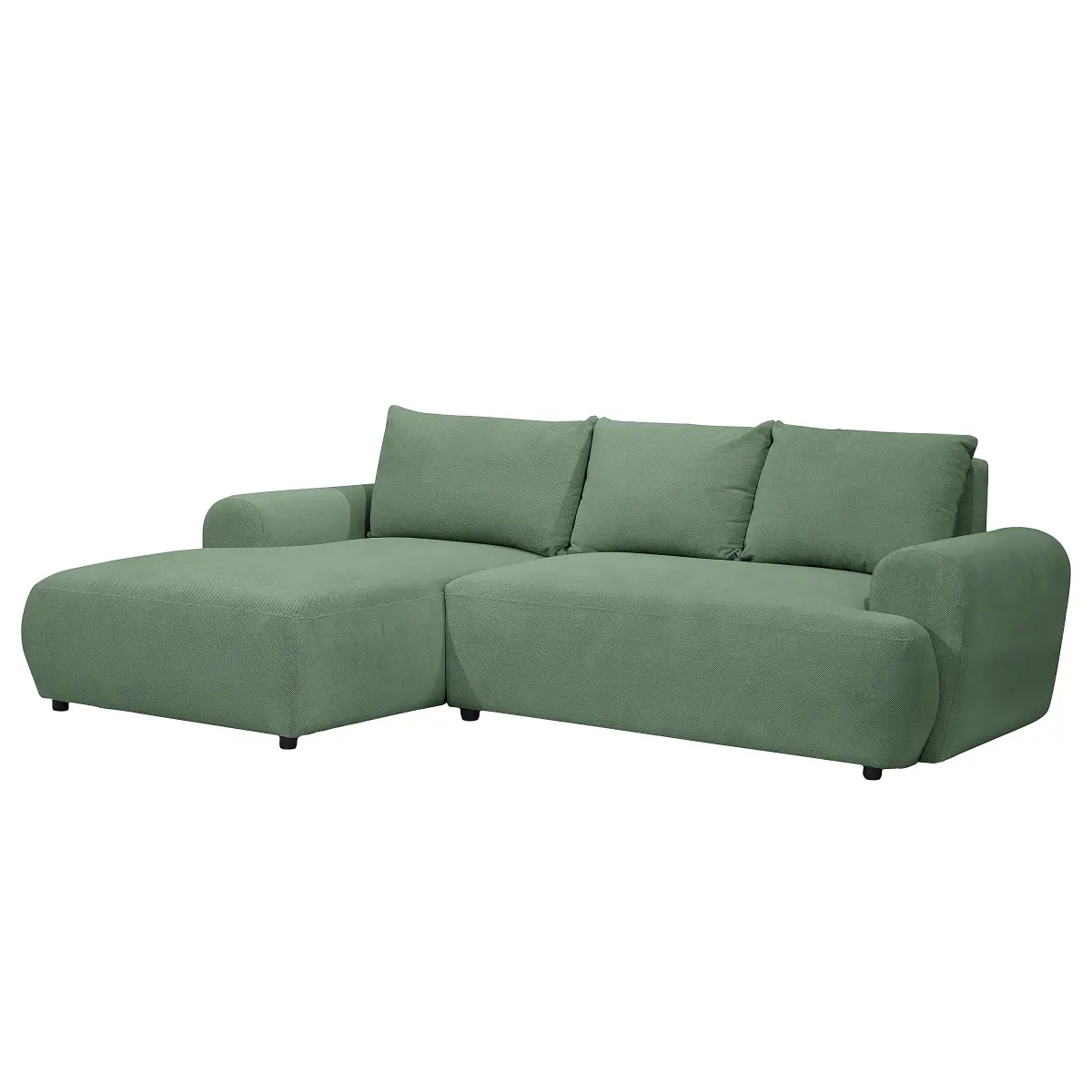 Ecksofa mit Schlaffunktion Cully | Grün