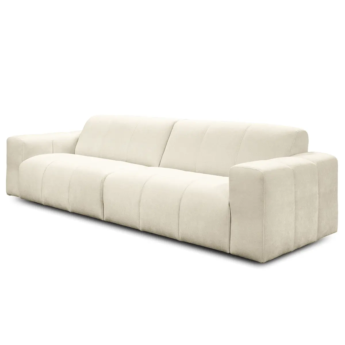 Big-Sofa Beige Webstoff Stormy | Beige