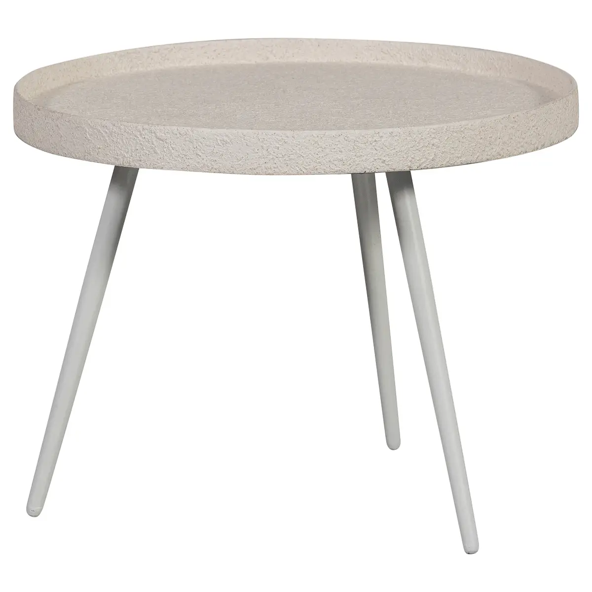 WOOOD Couchtisch Bounds Ø 58cm Beige | Beige