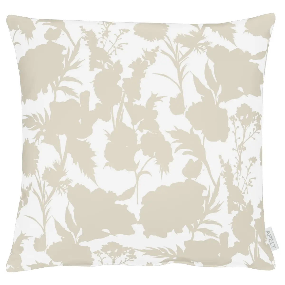 Kissenbezug 7002 Beige/Beige 49 x 49cm Mischgewebe | Beige