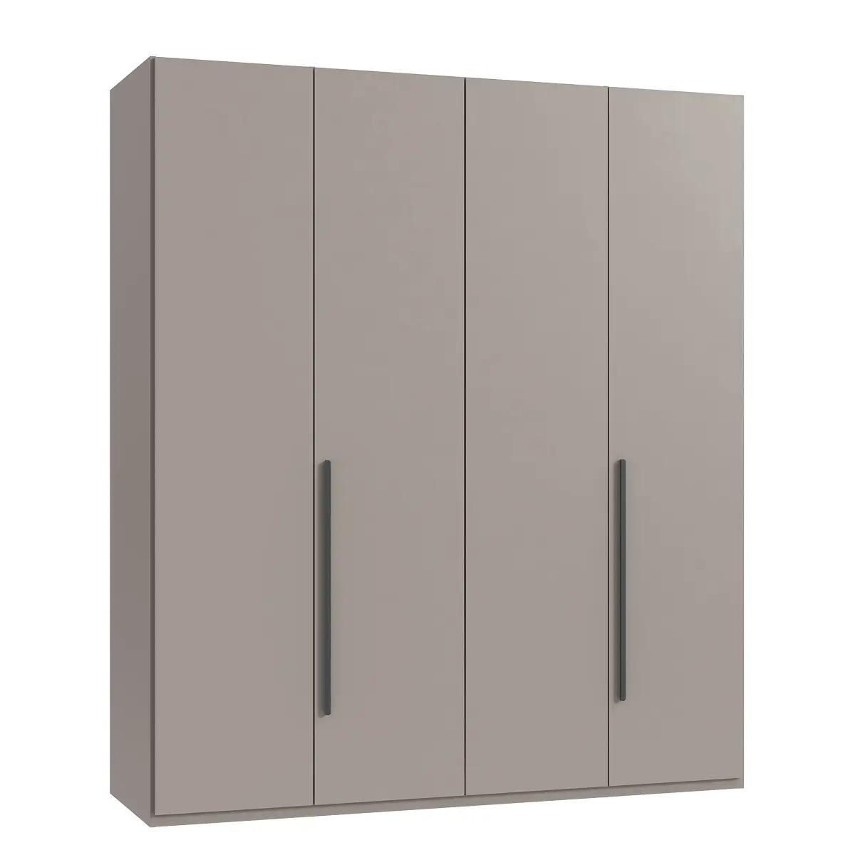 Drehtürenschrank London | Braun
