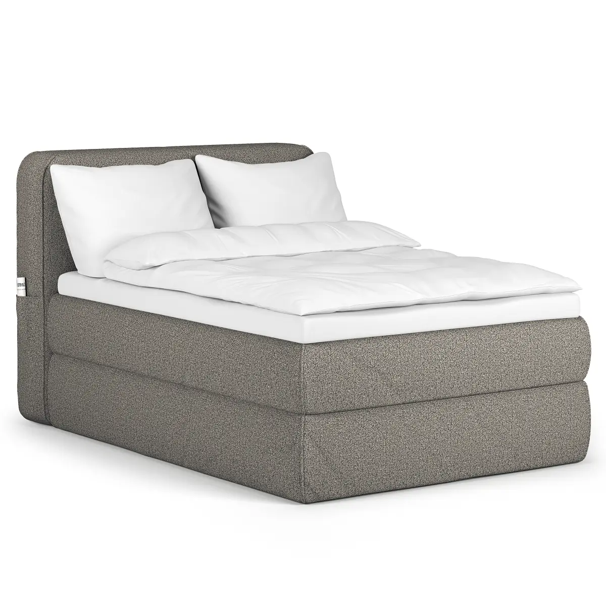 Studio Copenhagen Premium Boxspringbett QUEENS 140x200cm | Mehrfarbig