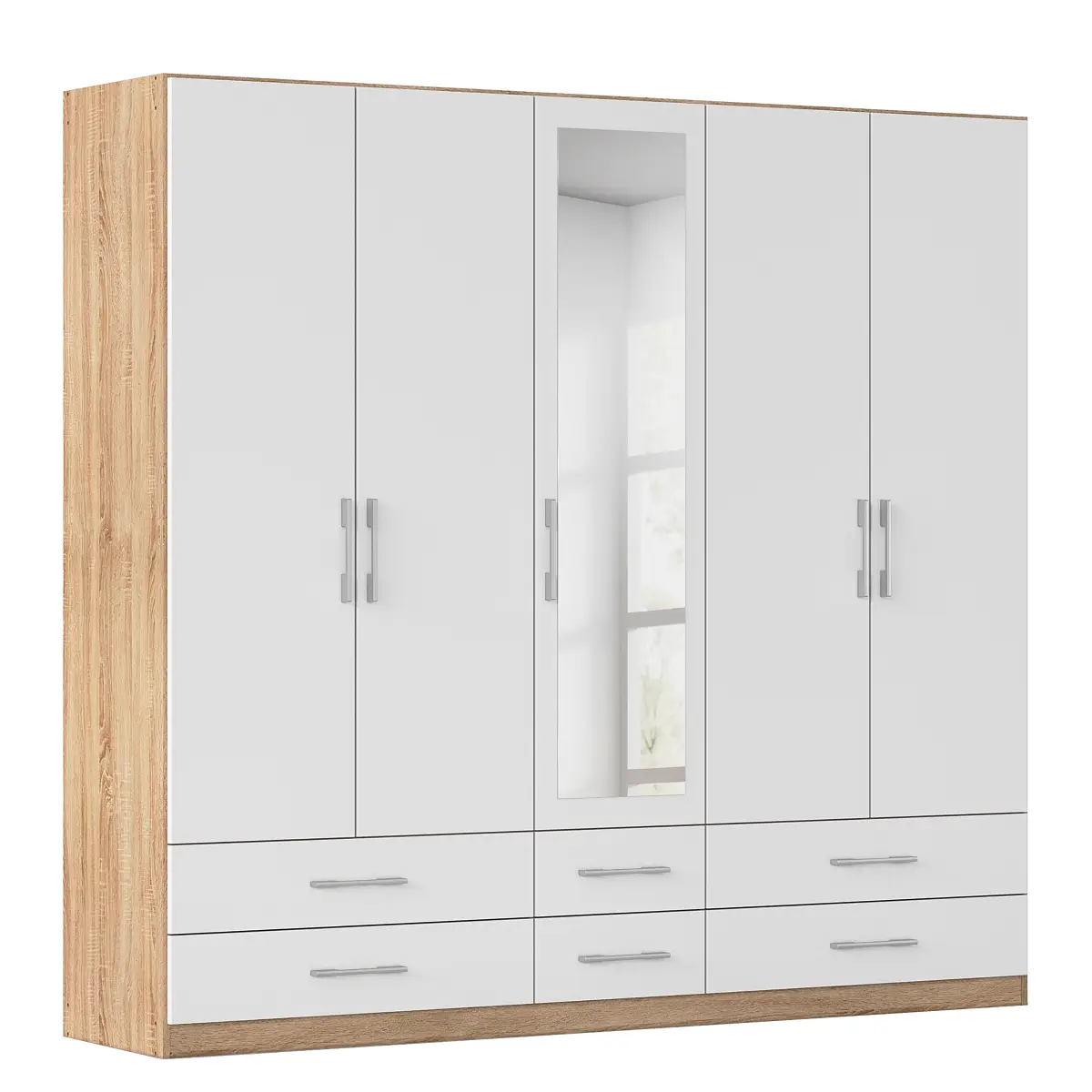 rauch Blue Drehtürenschrank Hersbruck-Extra | Holztöne