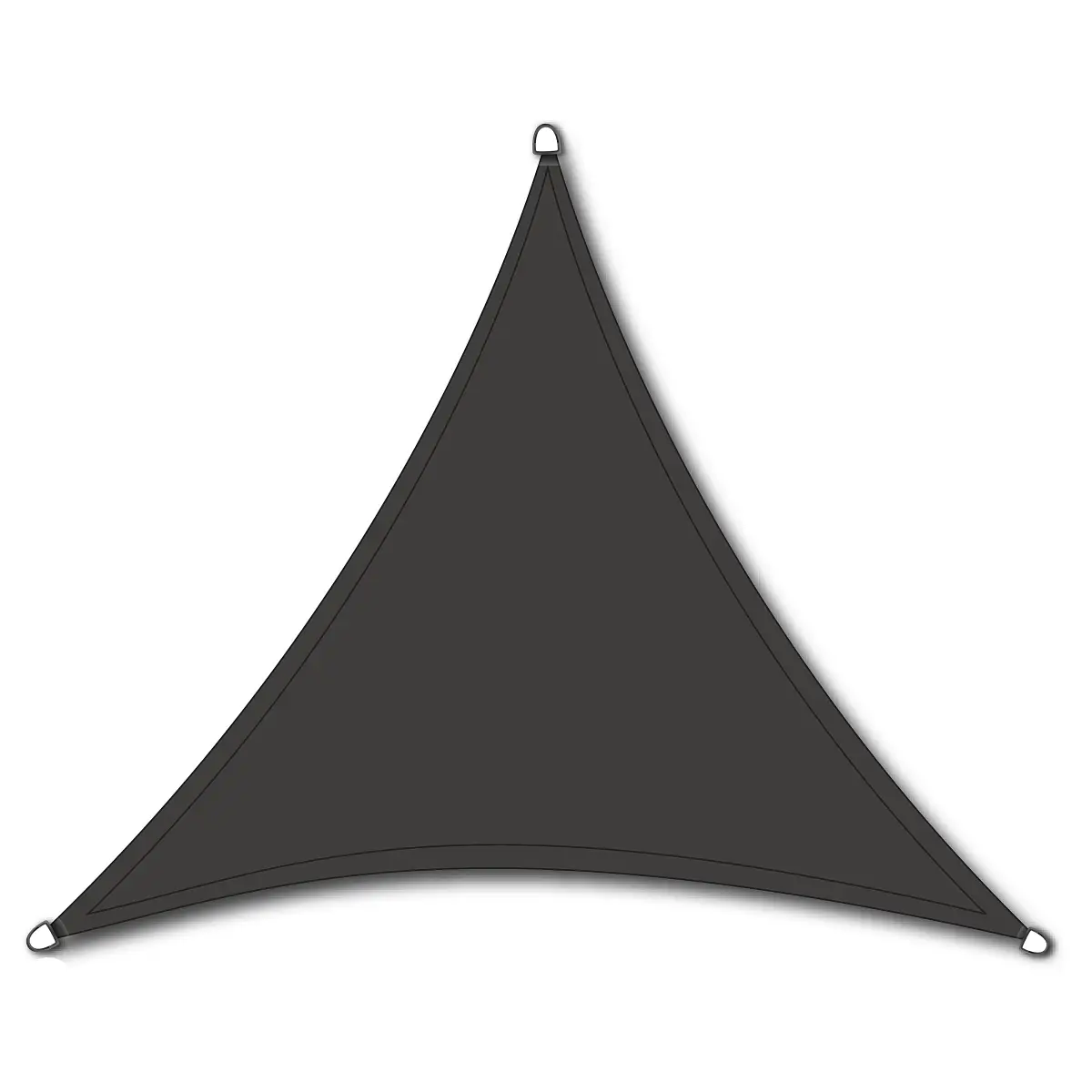 Sonnensegel Solino Typ B | Grau