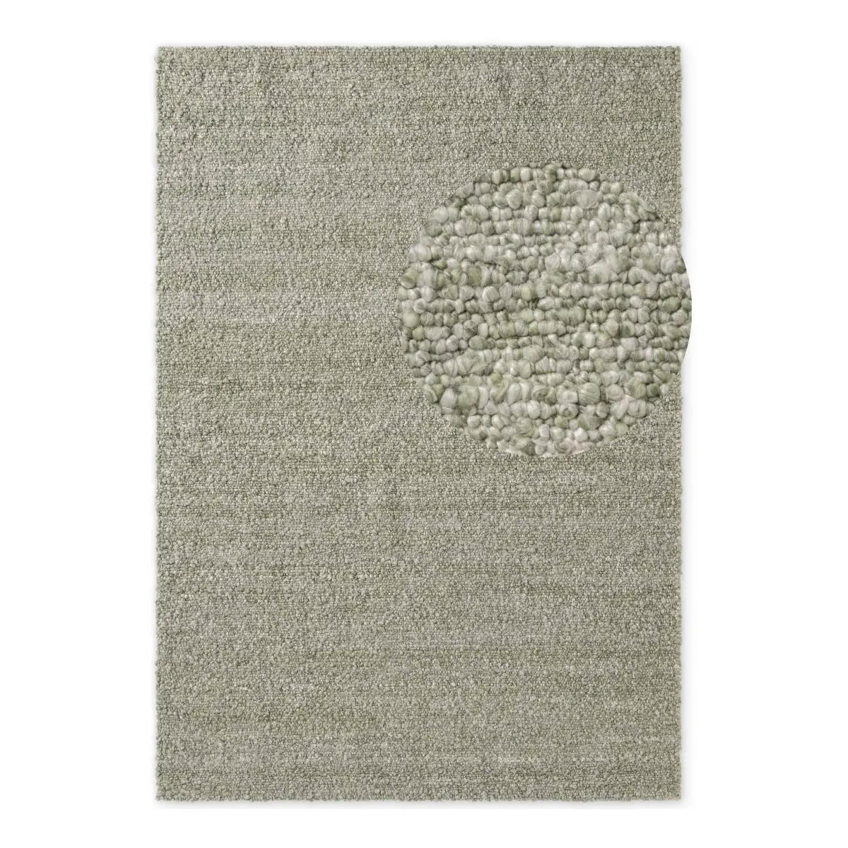Boucléteppich Portobello | Grün