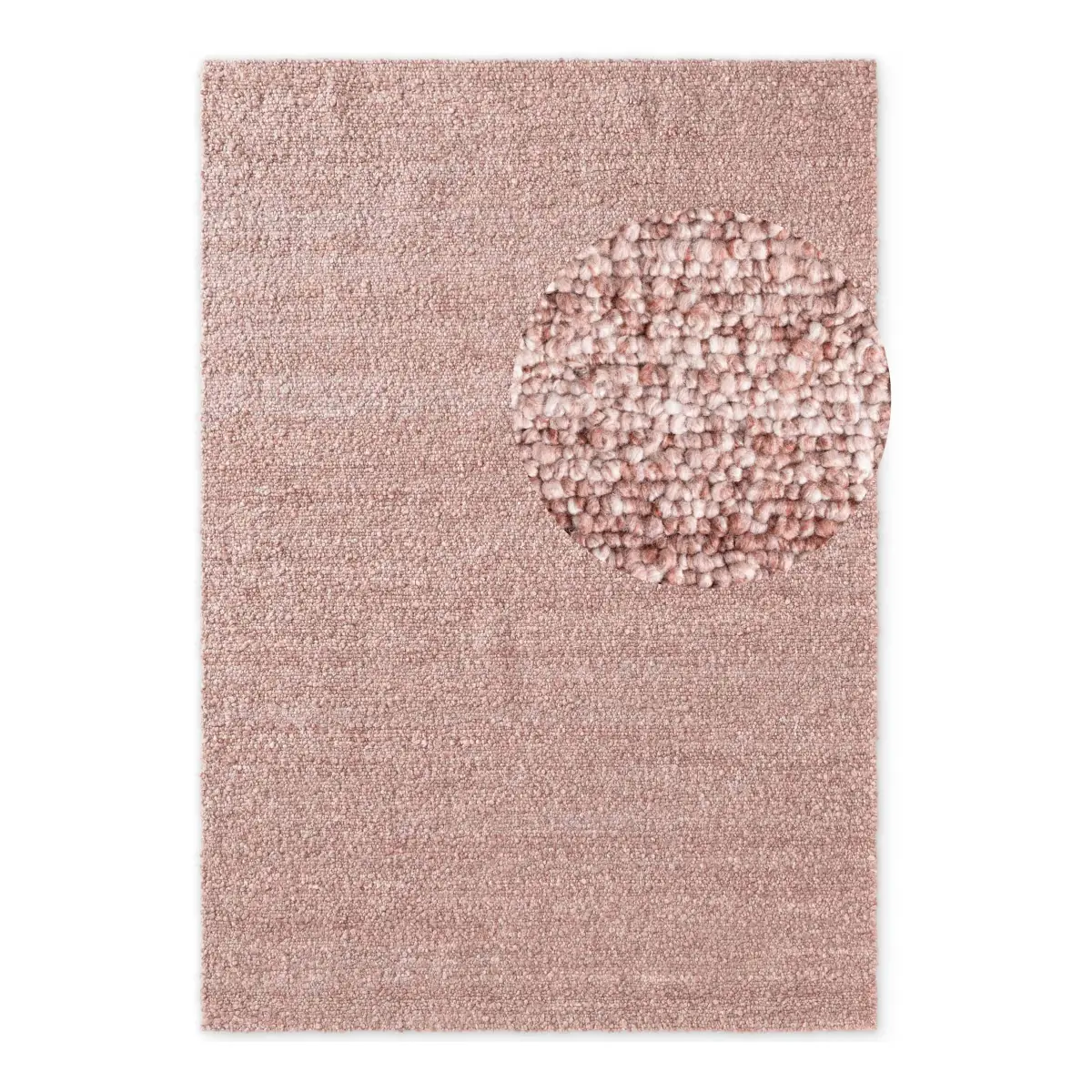 Boucléteppich Portobello | Rosa