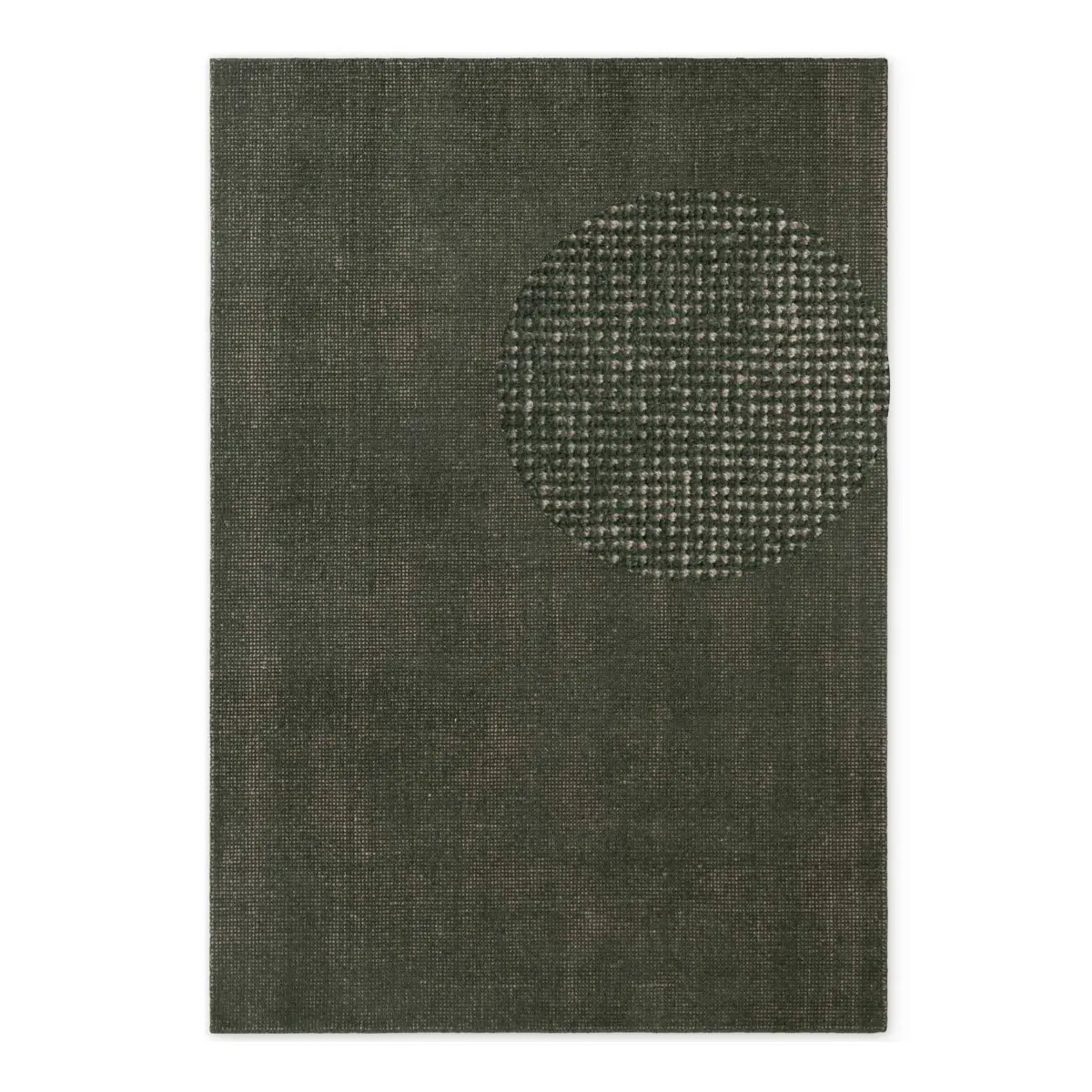 Wollteppich Croom Grün/Grün 160 x 230cm Wolle | Grün
