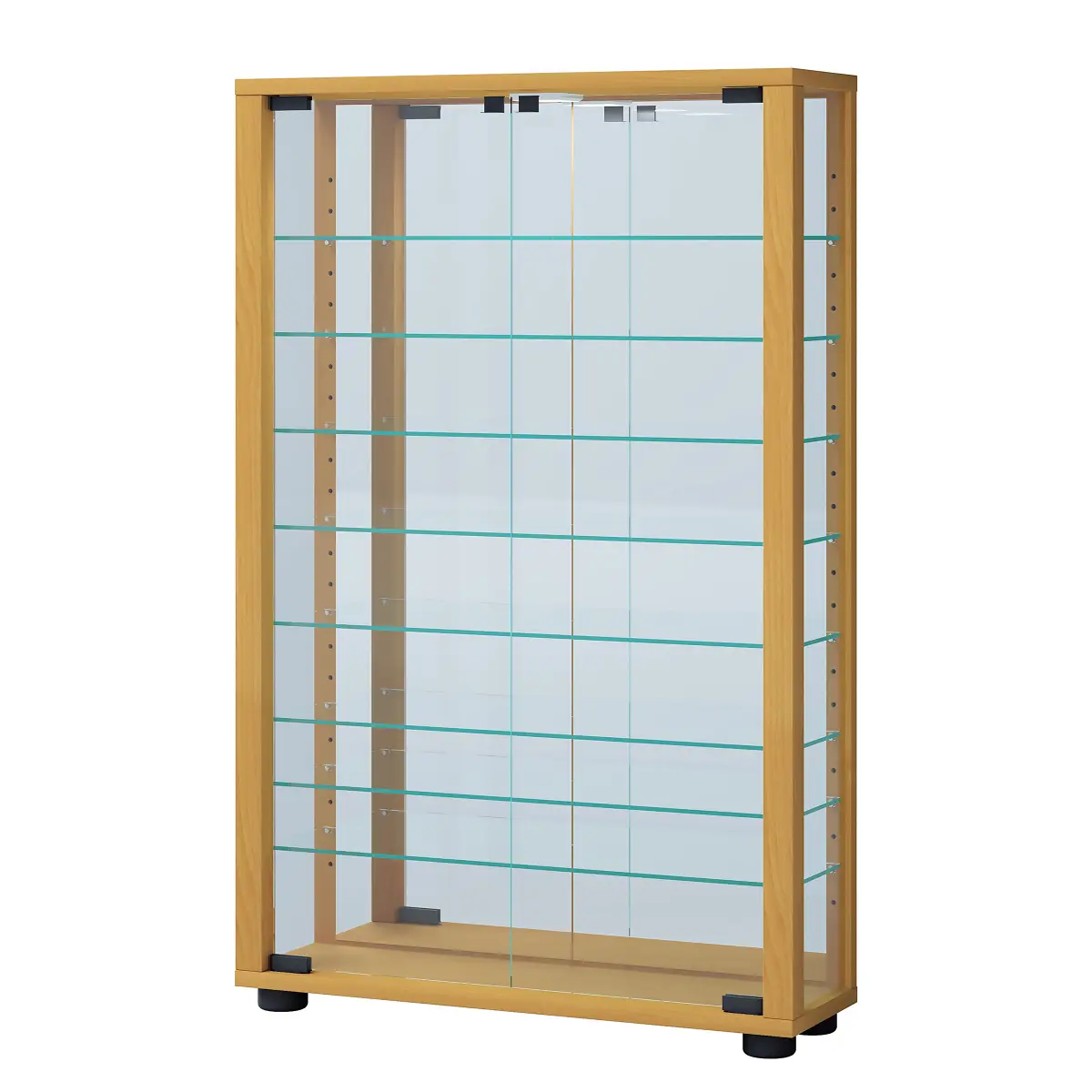 Vitrinenschrank Lumo Mini | Holztöne