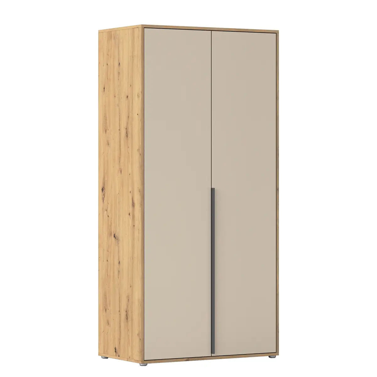 rauch Blue Drehtürenschrank Nagata | Holztöne