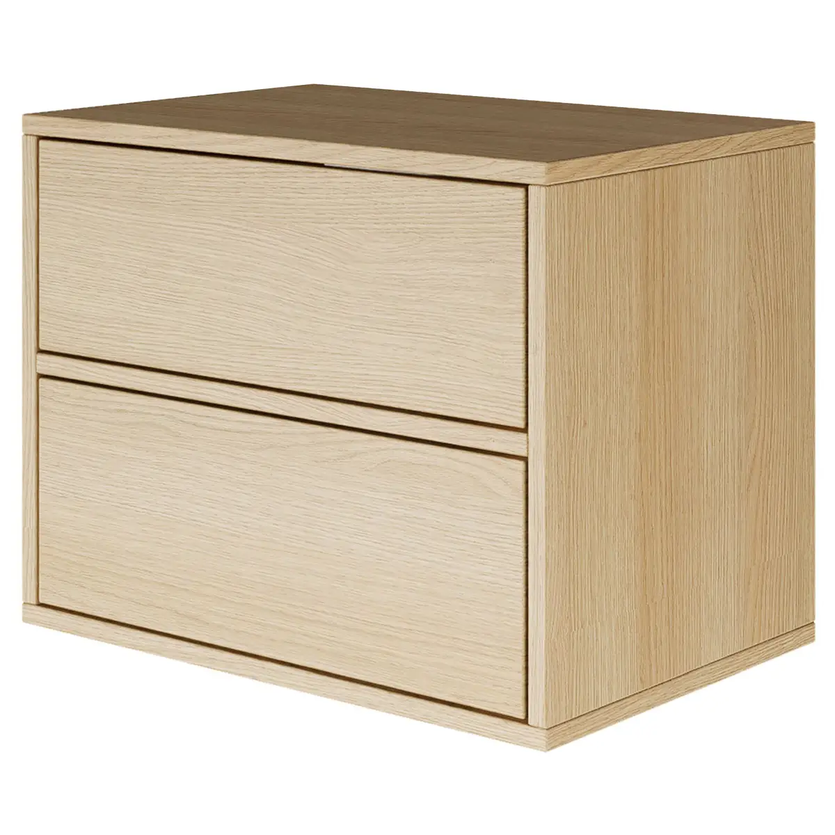 Hänge-Nachtkommode Framme 40cm Braun/Eiche Lindberg Dekor | Holztöne
