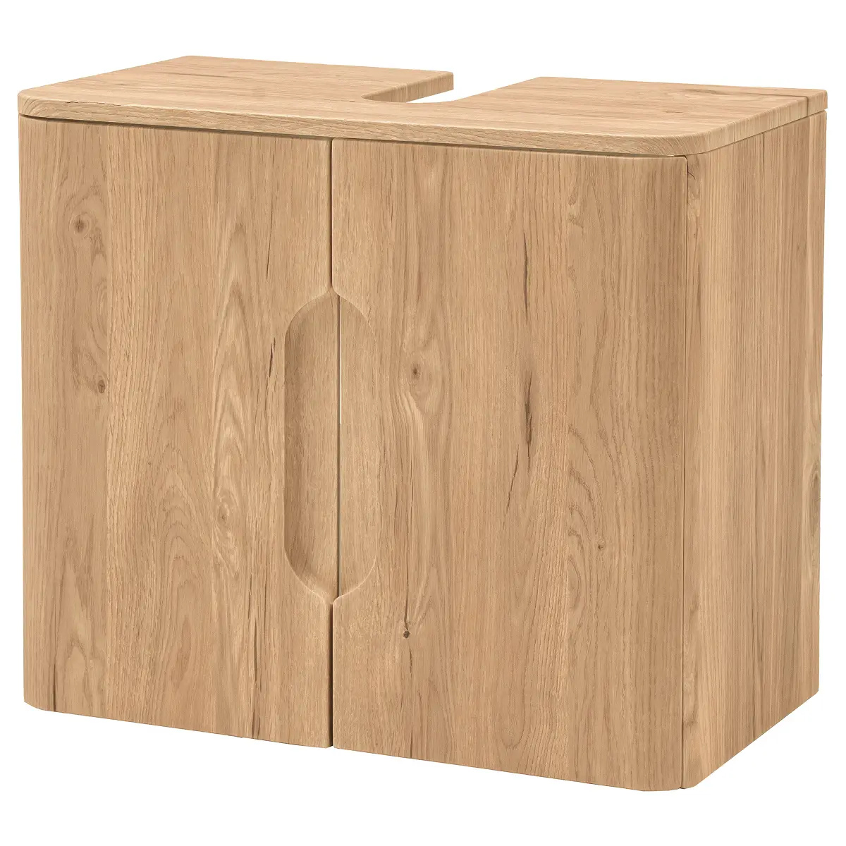 Waschbeckenunterschrank 60 cm | Holztöne