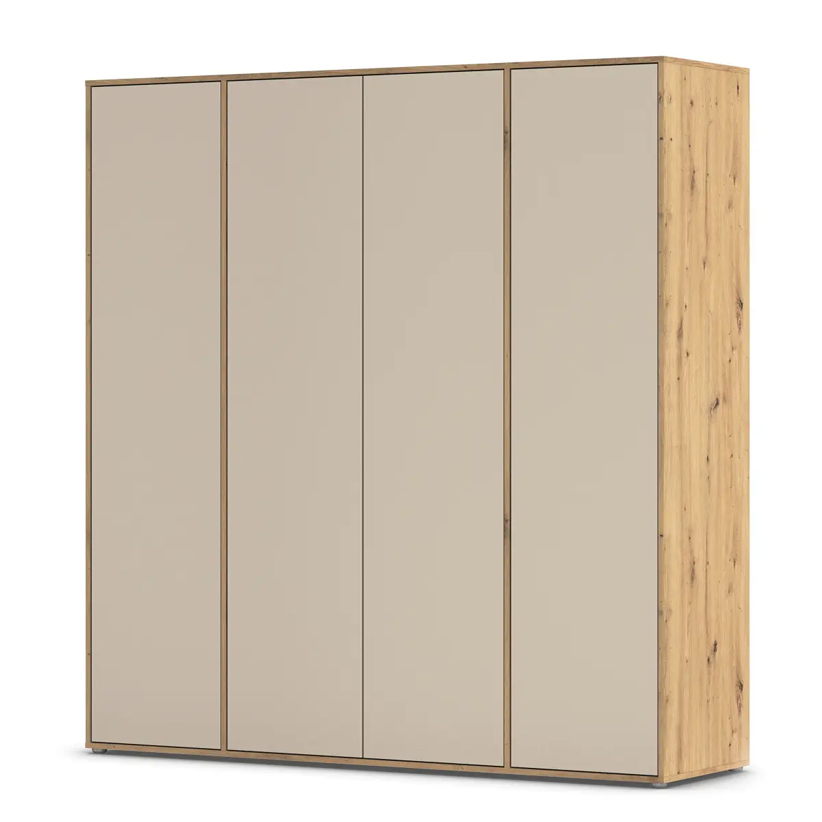 rauch Blue Drehtürenschrank Nabila 187cm | Holztöne