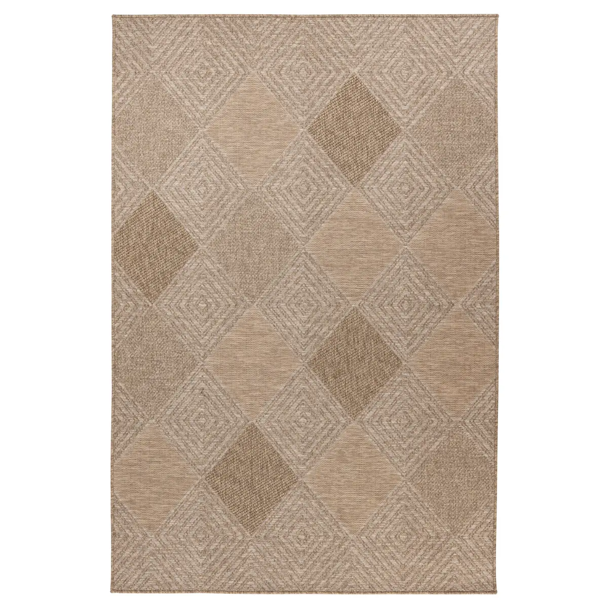 Kayoom Kurzflorteppich Sindra 425 | Beige