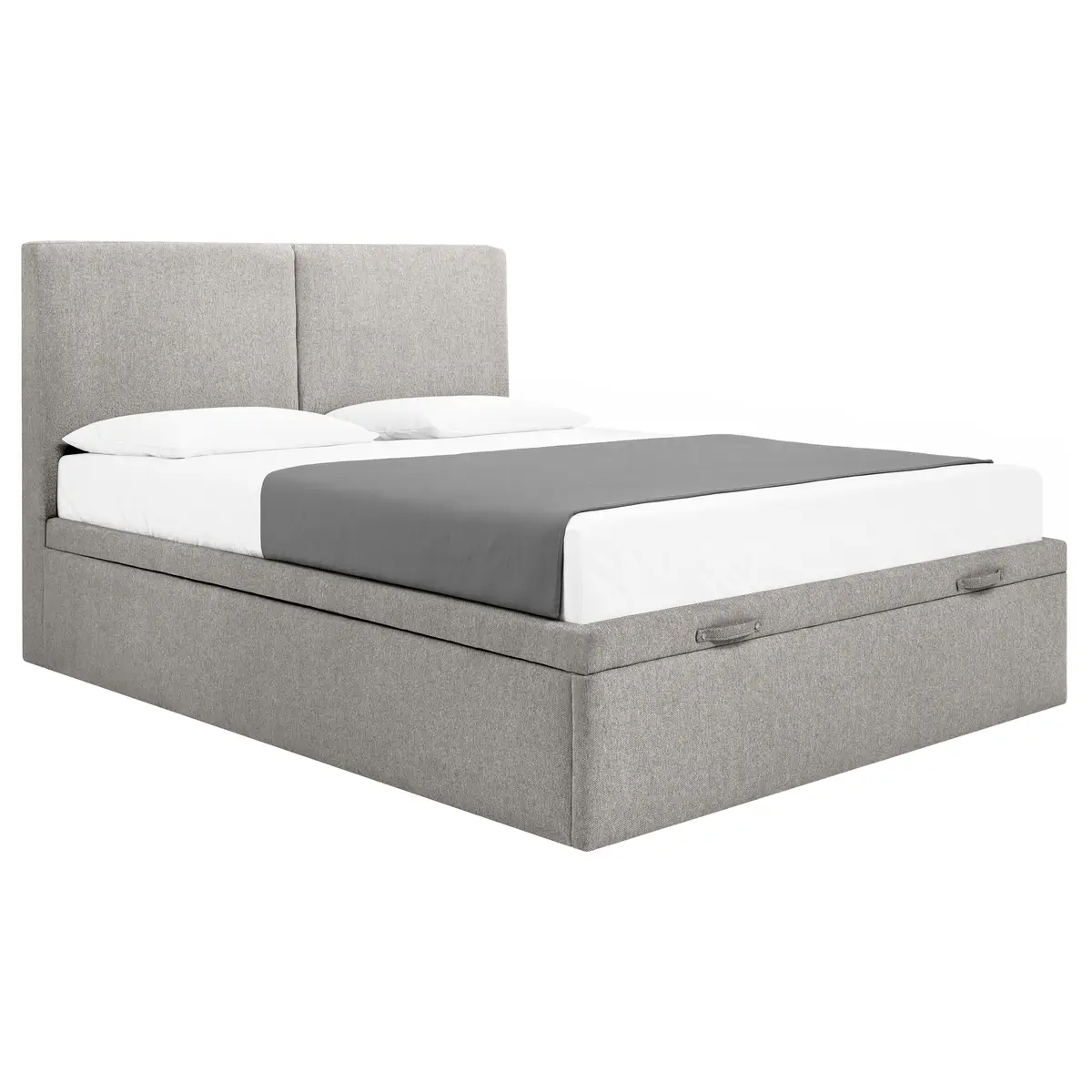 loftscape Boxspringbett Genia 140x200cm | Grau