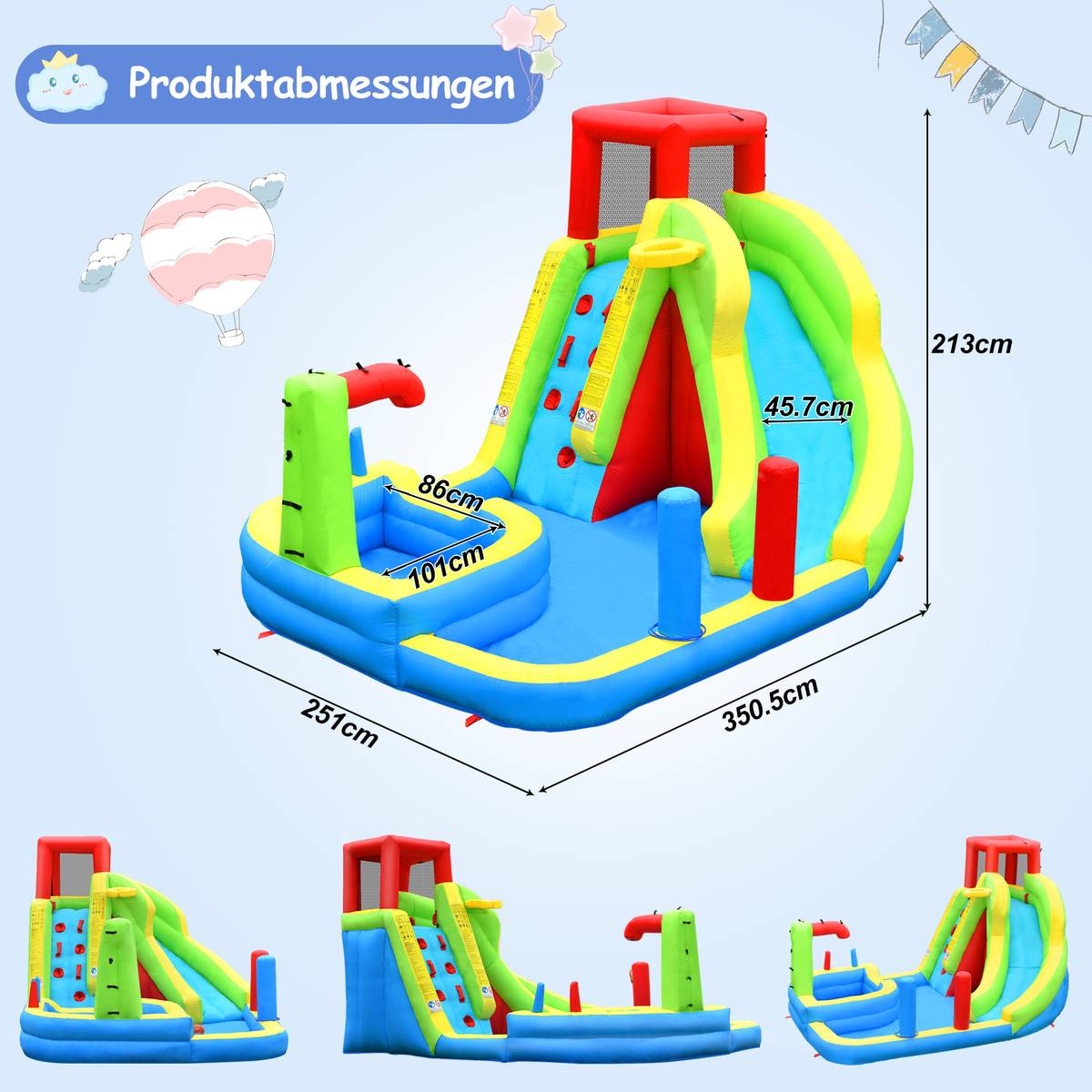 Hüpfburg mit Gebläse Malia Ⅰ kaufen | home24
