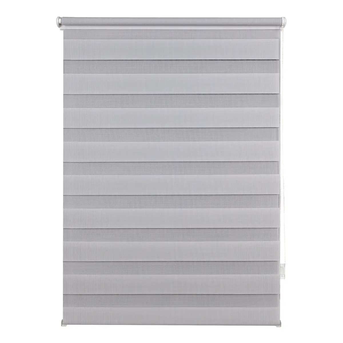 Klemmfix Doppelrollo Blickdicht | Grau