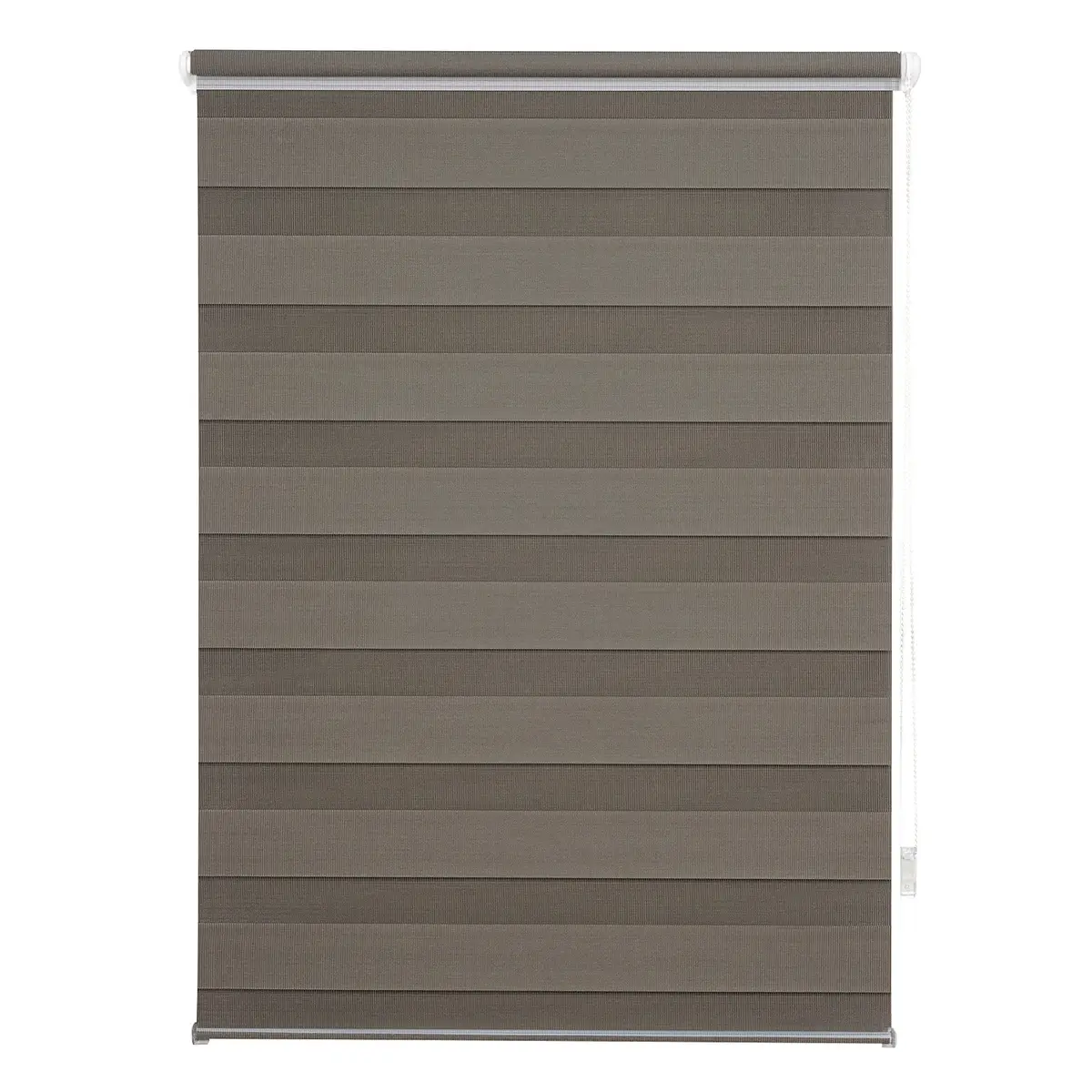 Klemmfix Doppelrollo Blickdicht | Braun