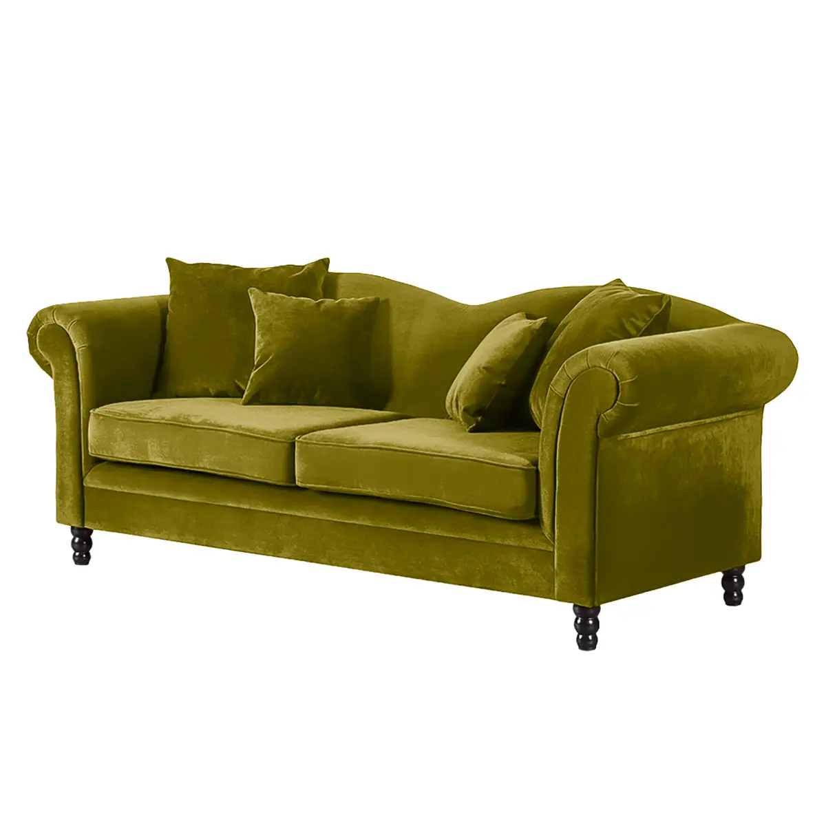 3-Sitzer Sofa Chepi | Grün