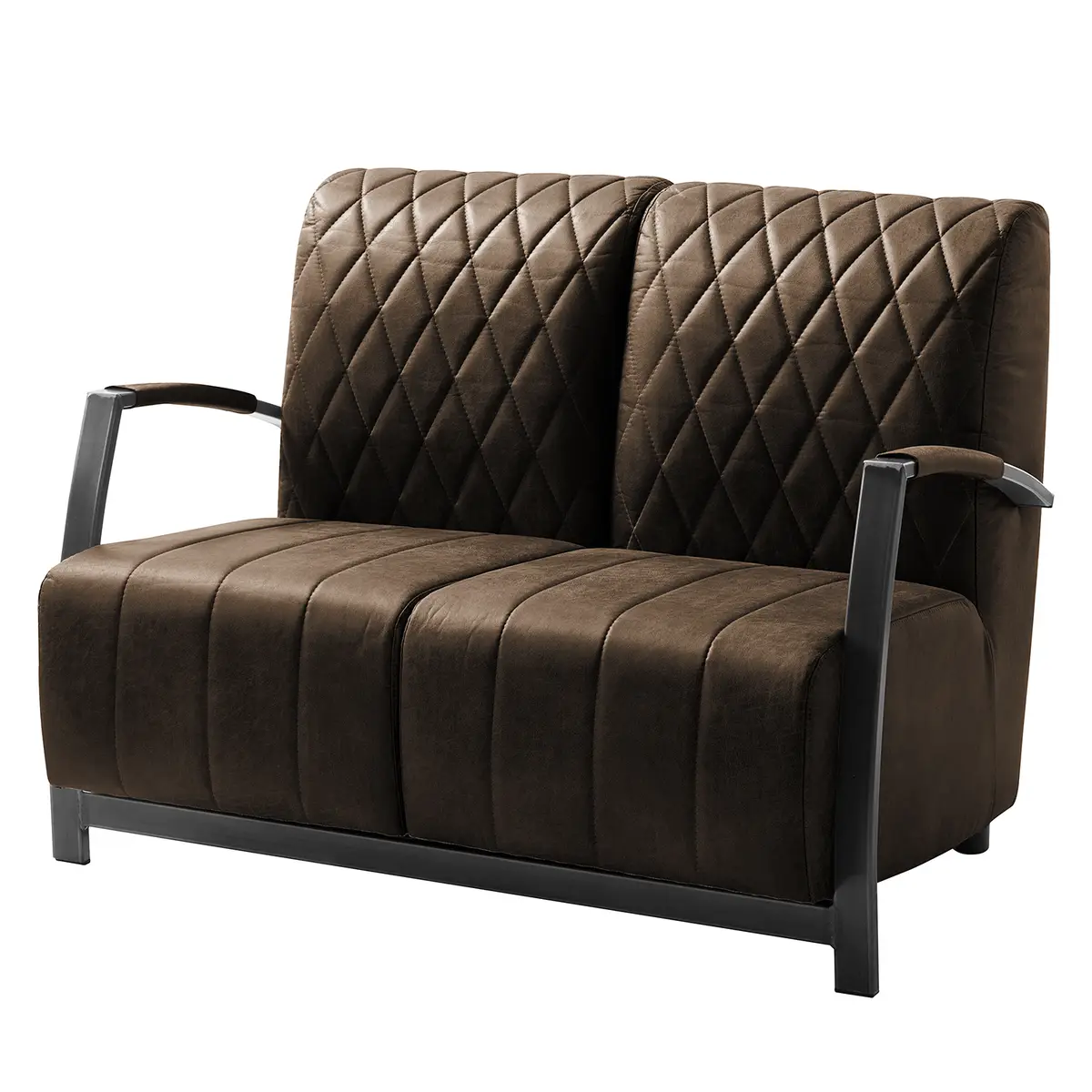 Sofa Straid 2-Sitzer | Braun