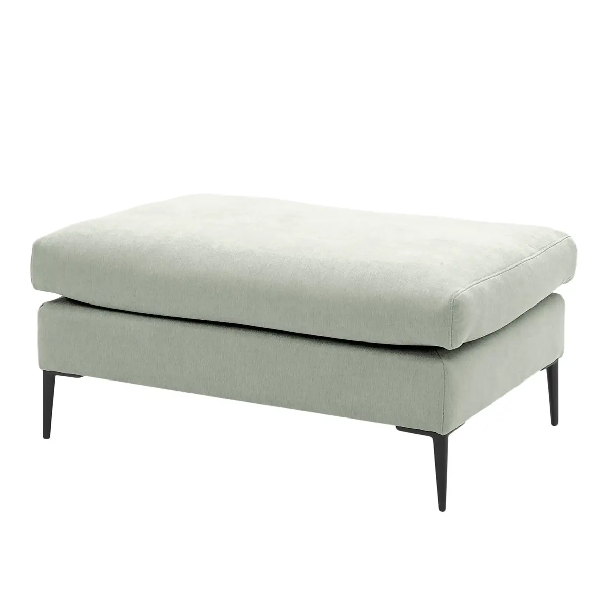 Polsterhocker Caya | Grau