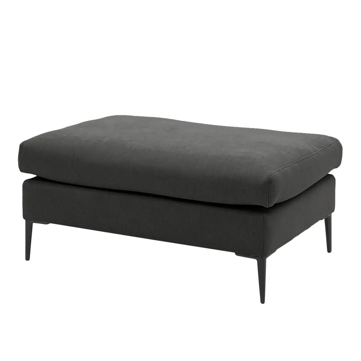 Polsterhocker Caya | Grau