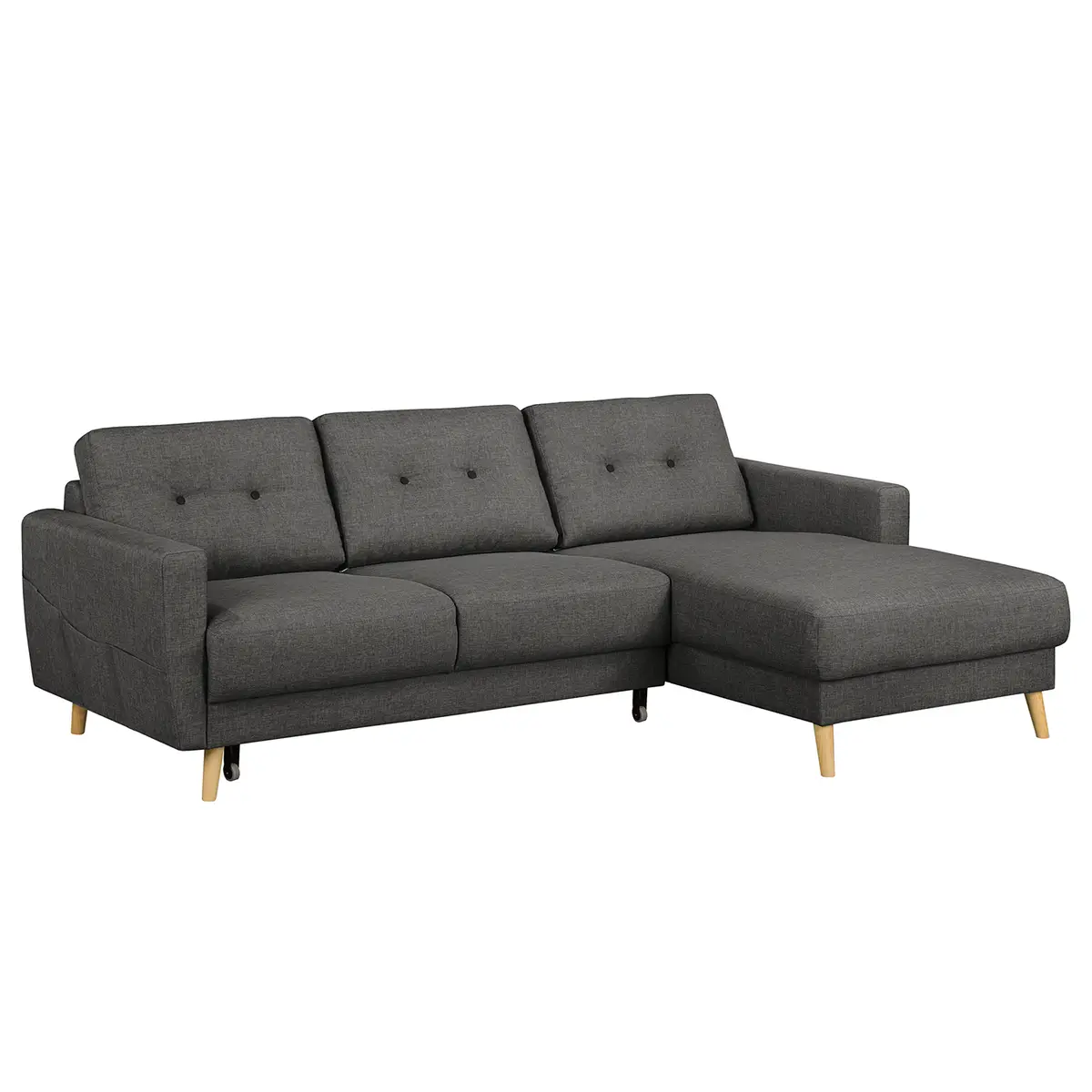 Ecksofa Luba | Grau