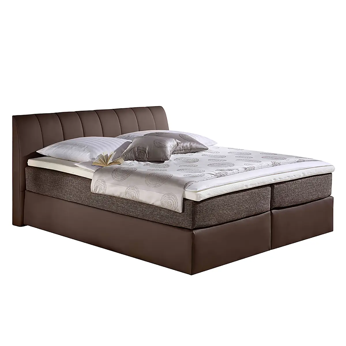 Boxspringbett Valea 160 x 200cm | Braun