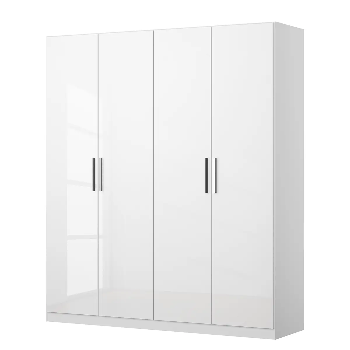 Drehtürenschrank V | Weiß