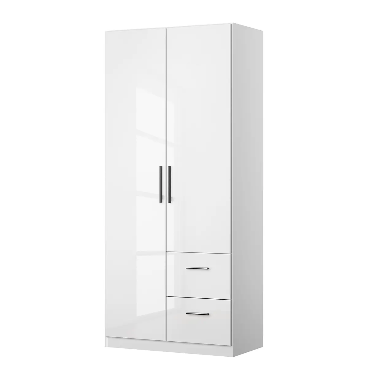 Drehtürenschrank KiYDOO II | Weiß