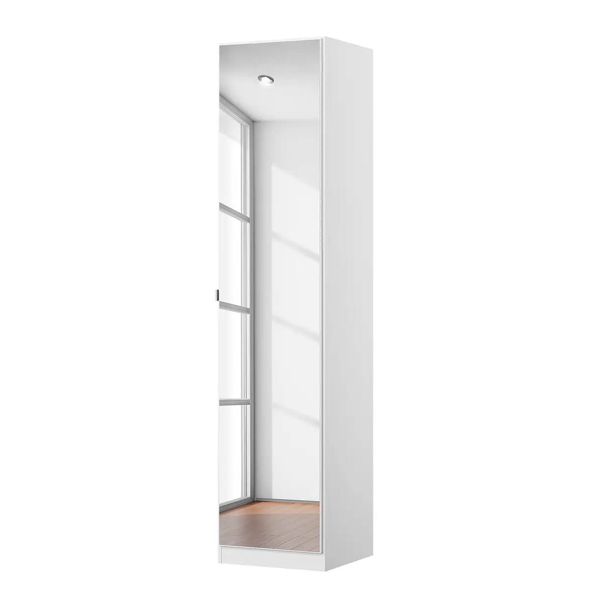 Drehtürenschrank Landhaus II | Weiß