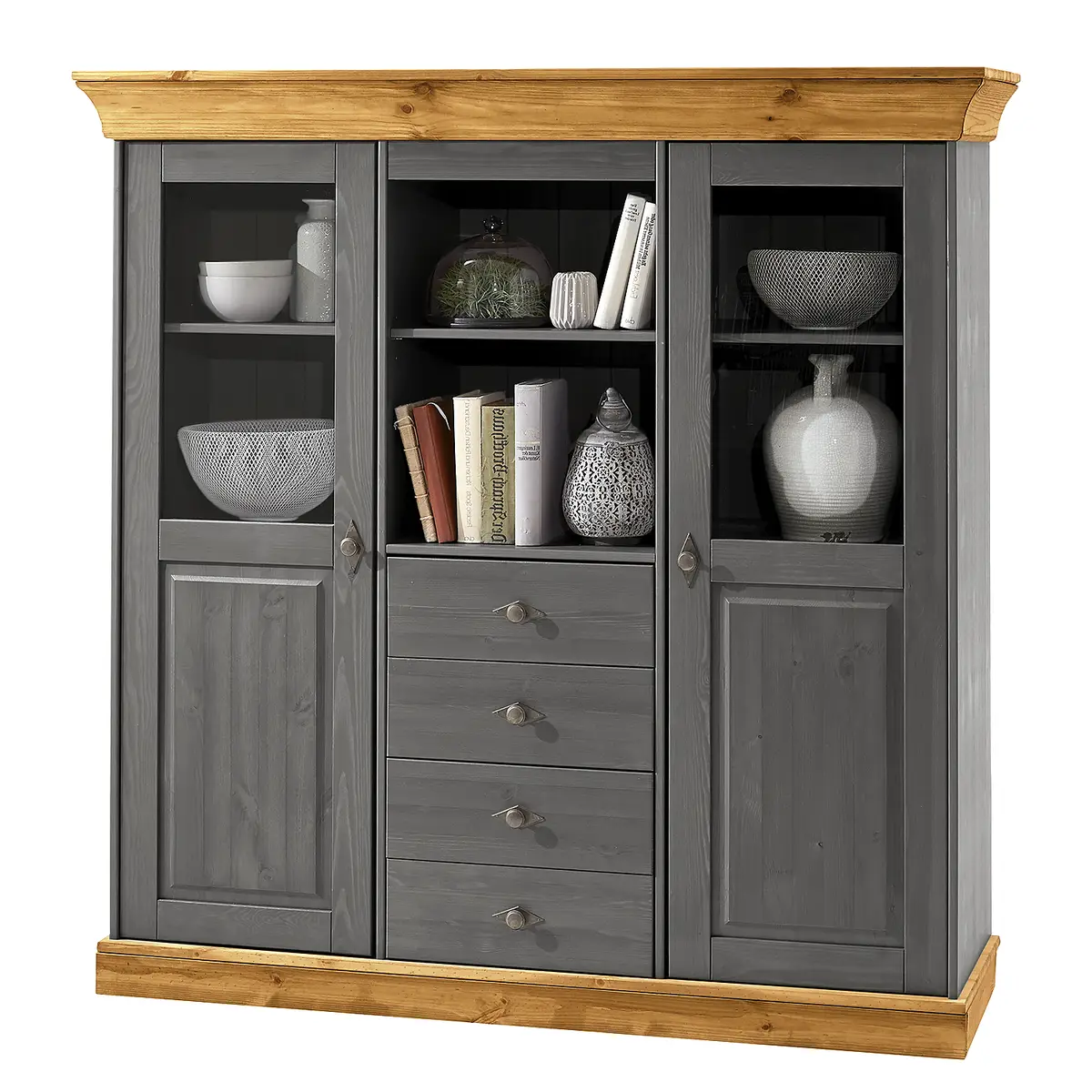 Highboard Bergen | Holztöne