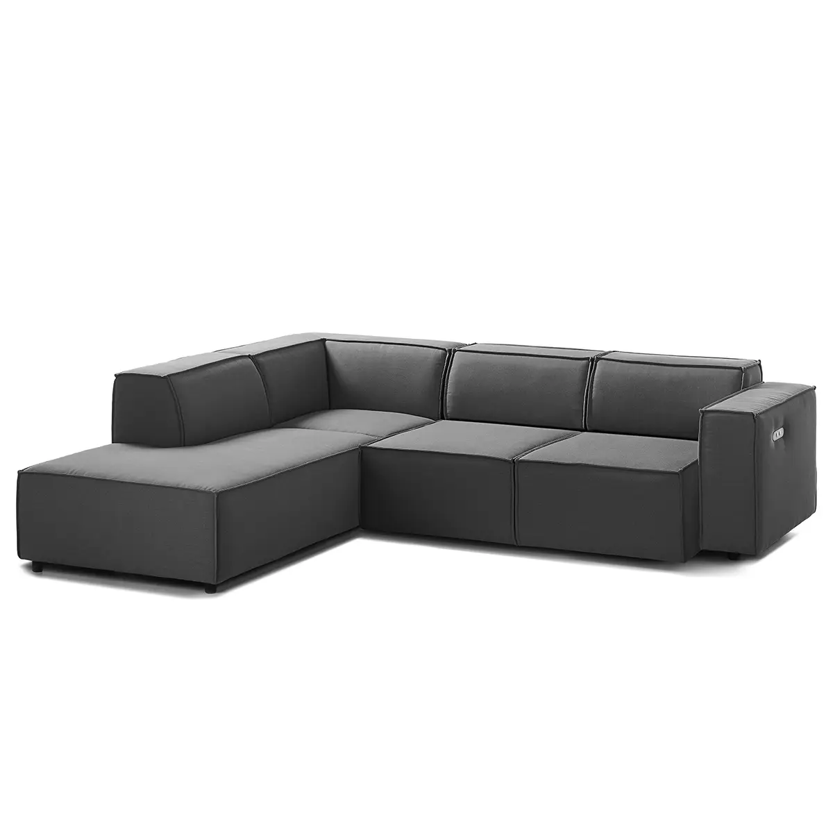 Ecksofa Osta | Grau