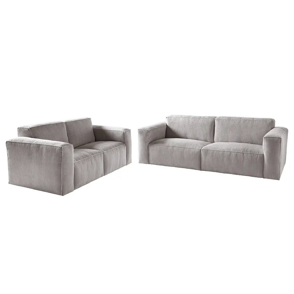 Polstergarnitur Lola | Grau