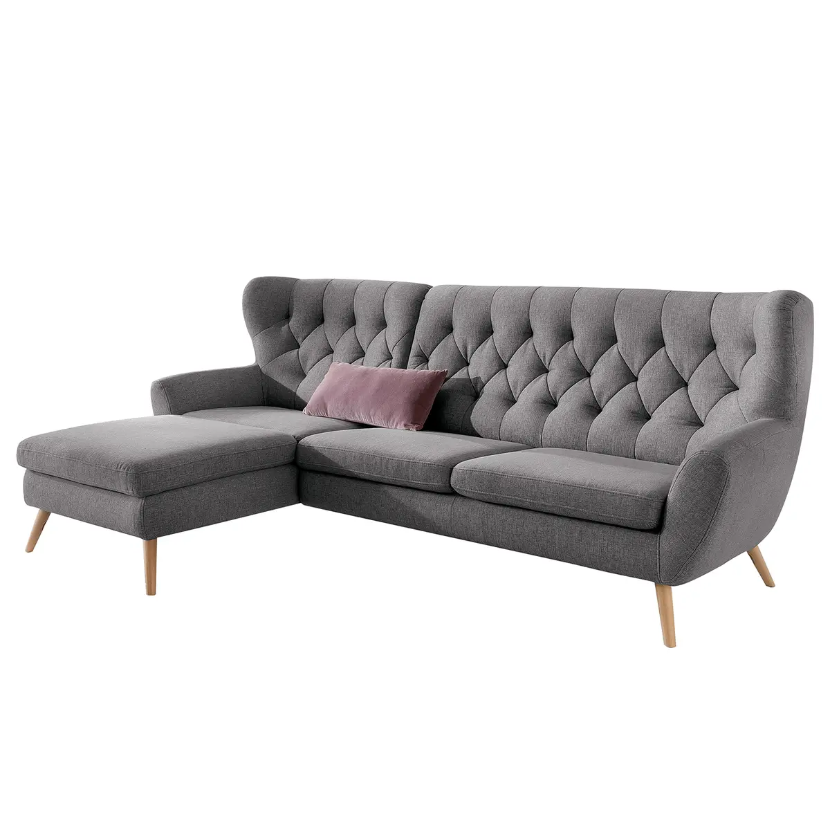 Ecksofa Celaya | Grau