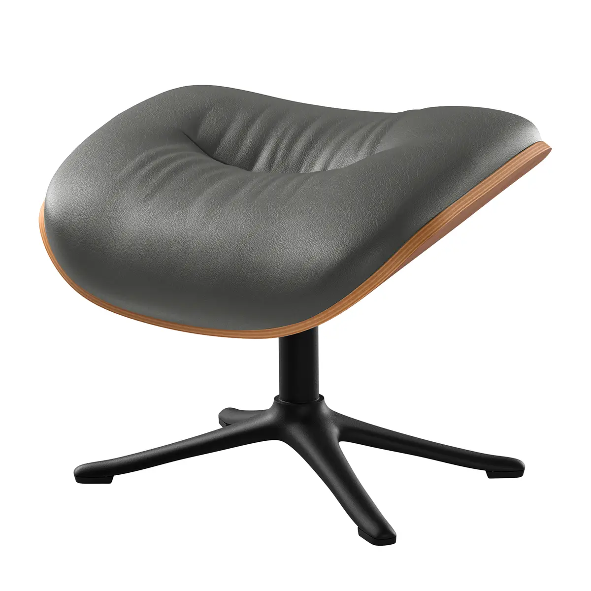 Polsterhocker Neka | Grau