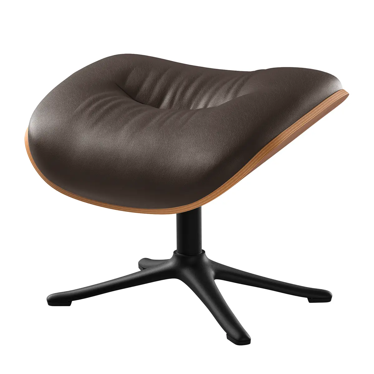 Polsterhocker Neka | Braun
