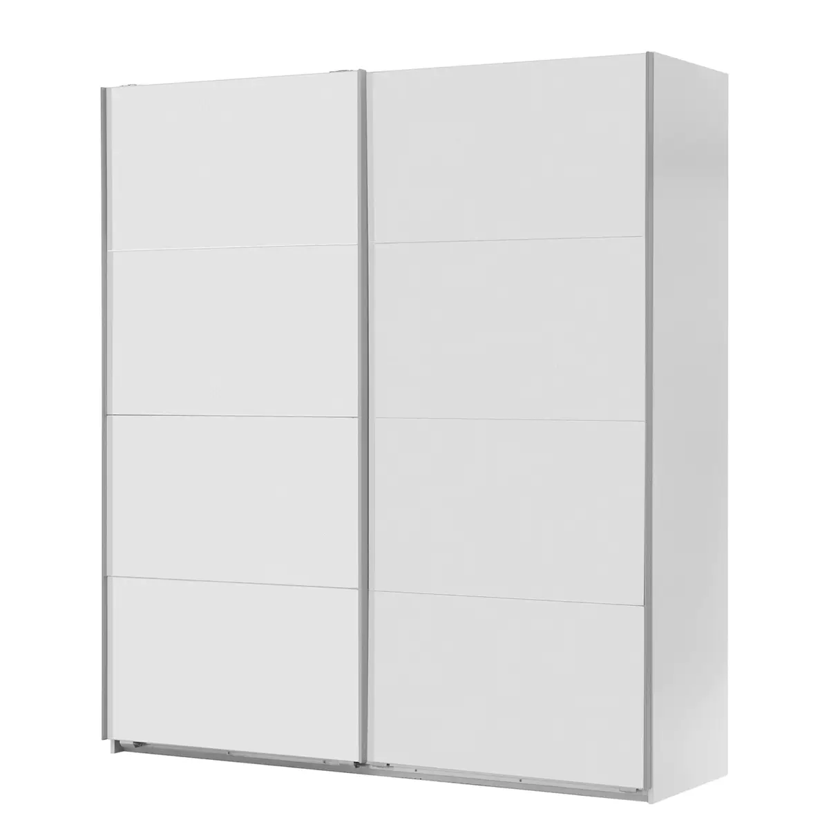 Schwebetürenschrank II | Weiß