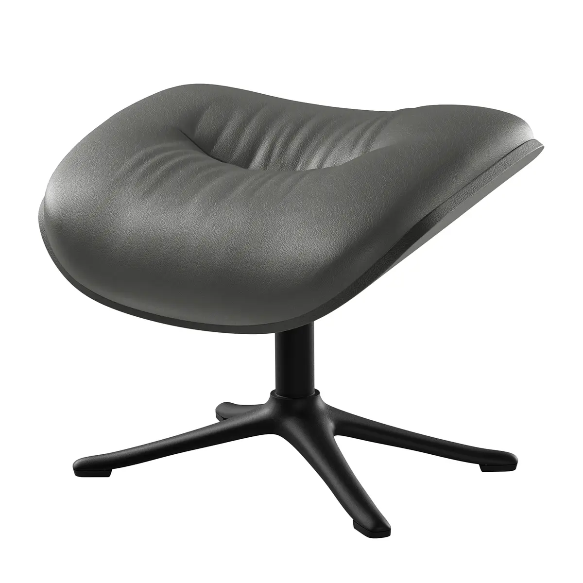 Polsterhocker Neka | Grau