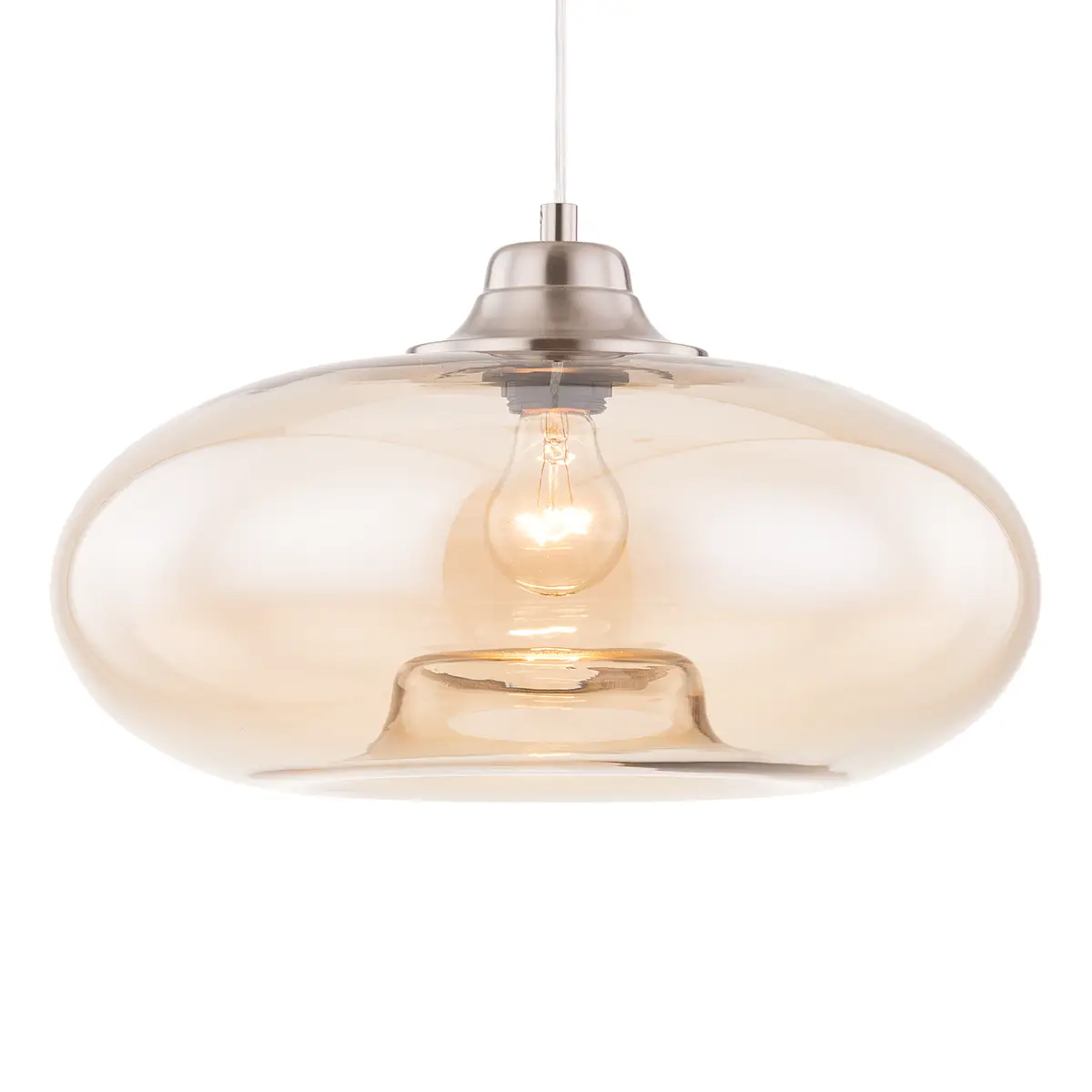 Pendelleuchte Lawrence II Ø 40cm Beige/Champagner | Beige