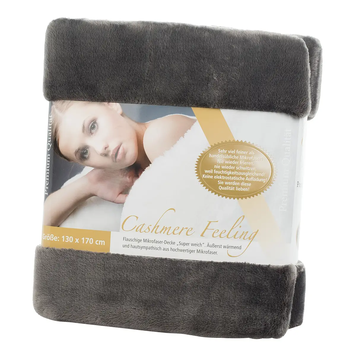 Plaid Premium Cashmere Feeling | Grau