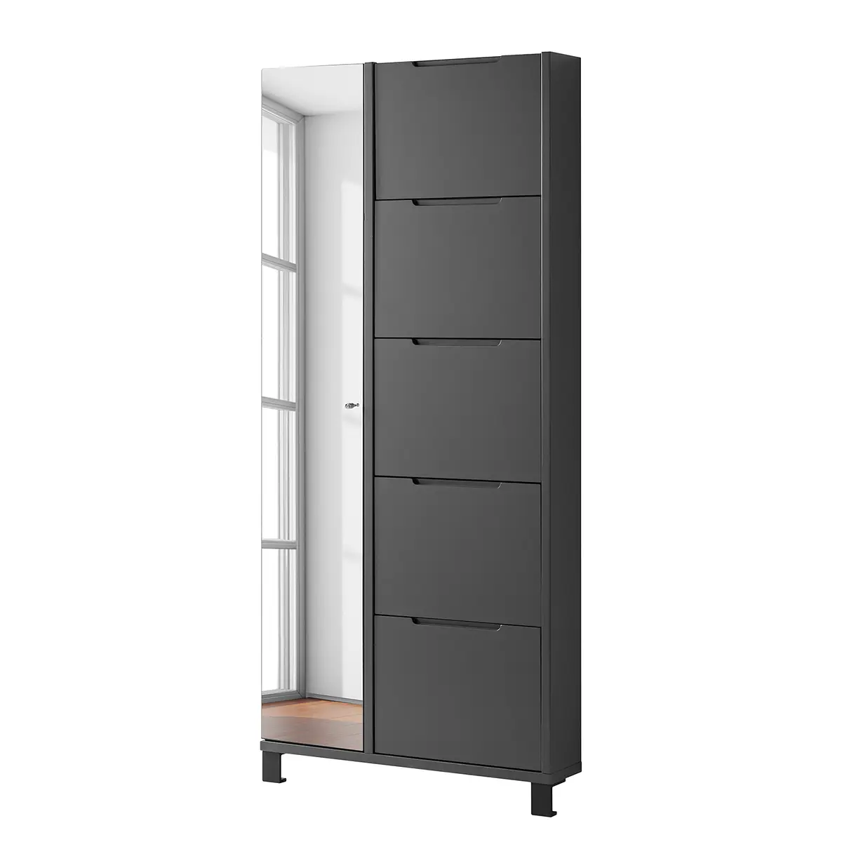 Schuhschrank | Grau