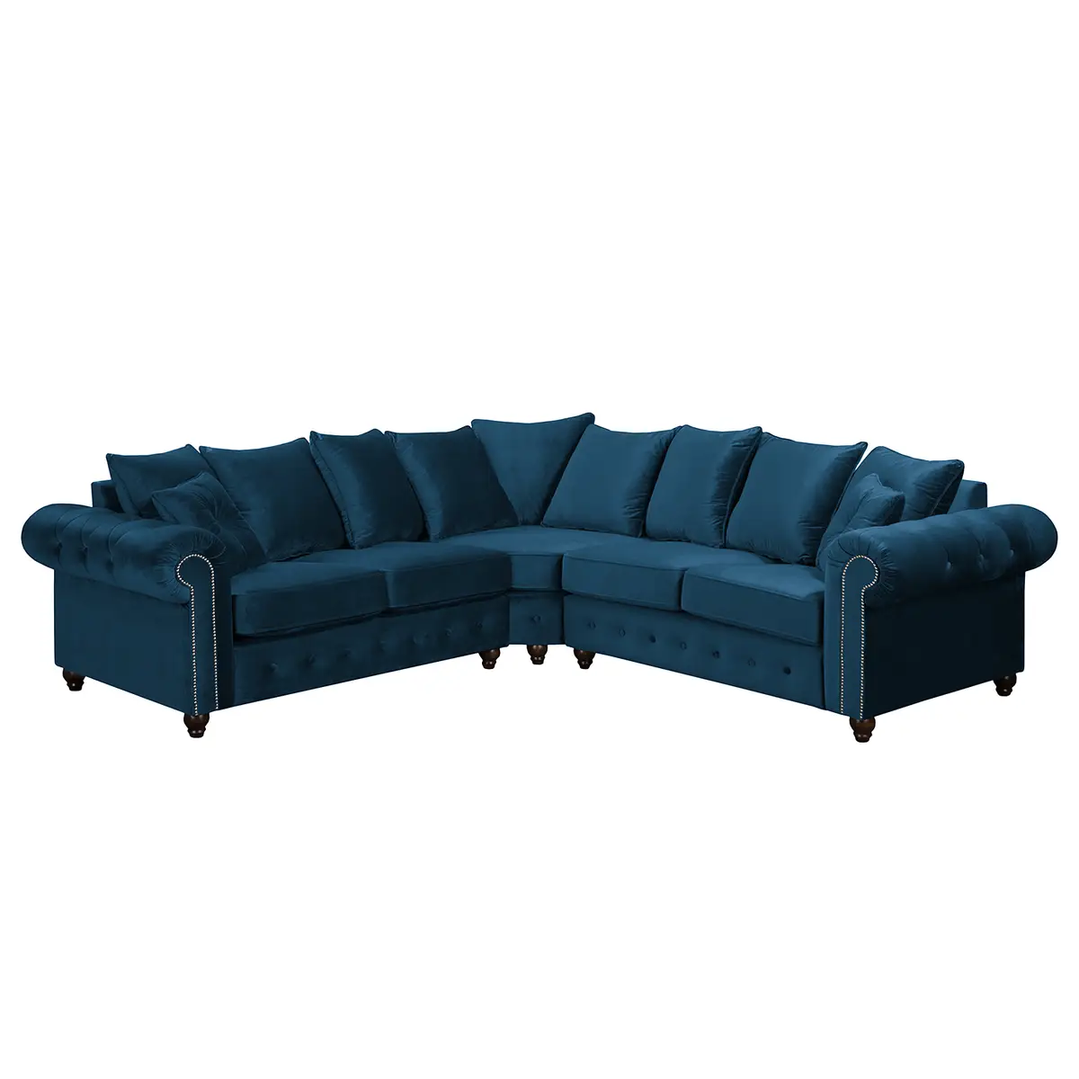 Ecksofa Solita | Blau