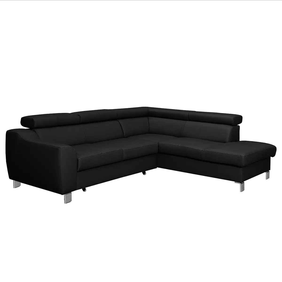 Ecksofa Burnside II | Schwarz