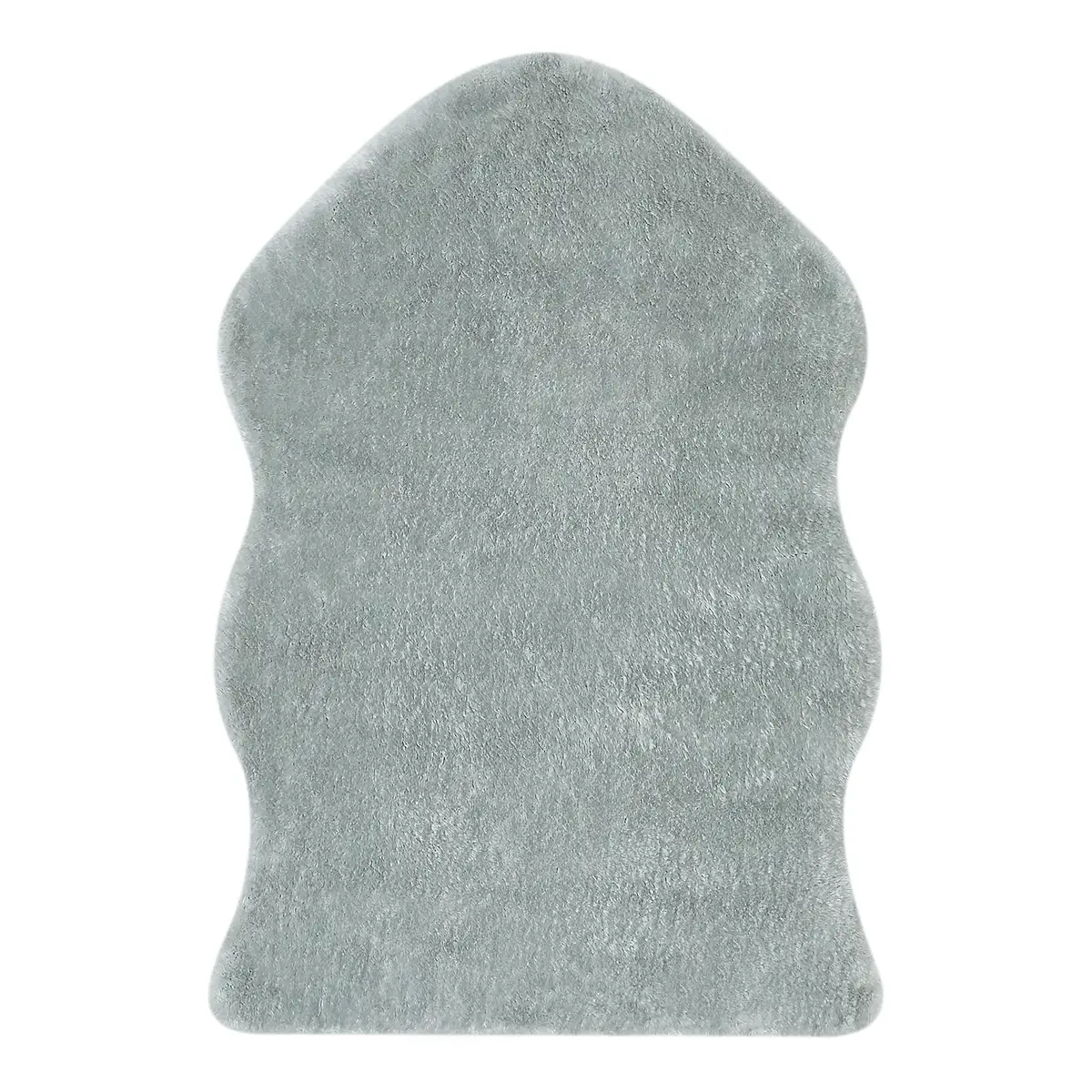 Shaggy Lambskin Teppich | Grau