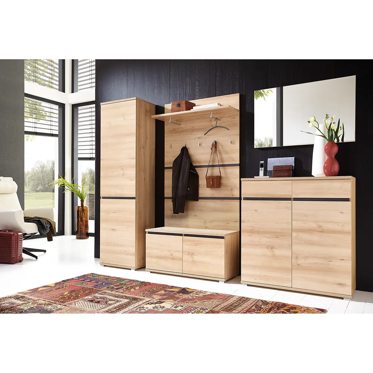 Garderobenset Lissabon II | Braun